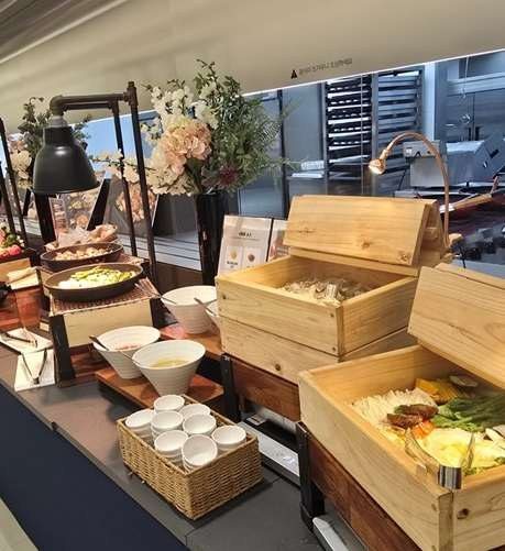 편백찜 조리 코너