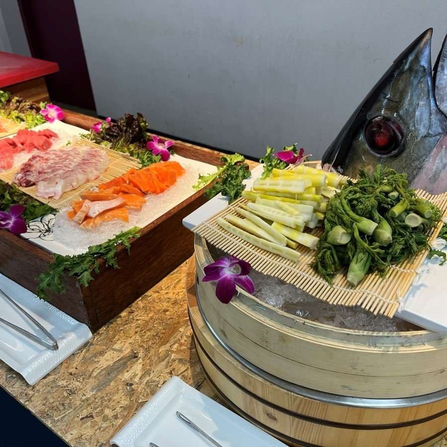 통참치 진열